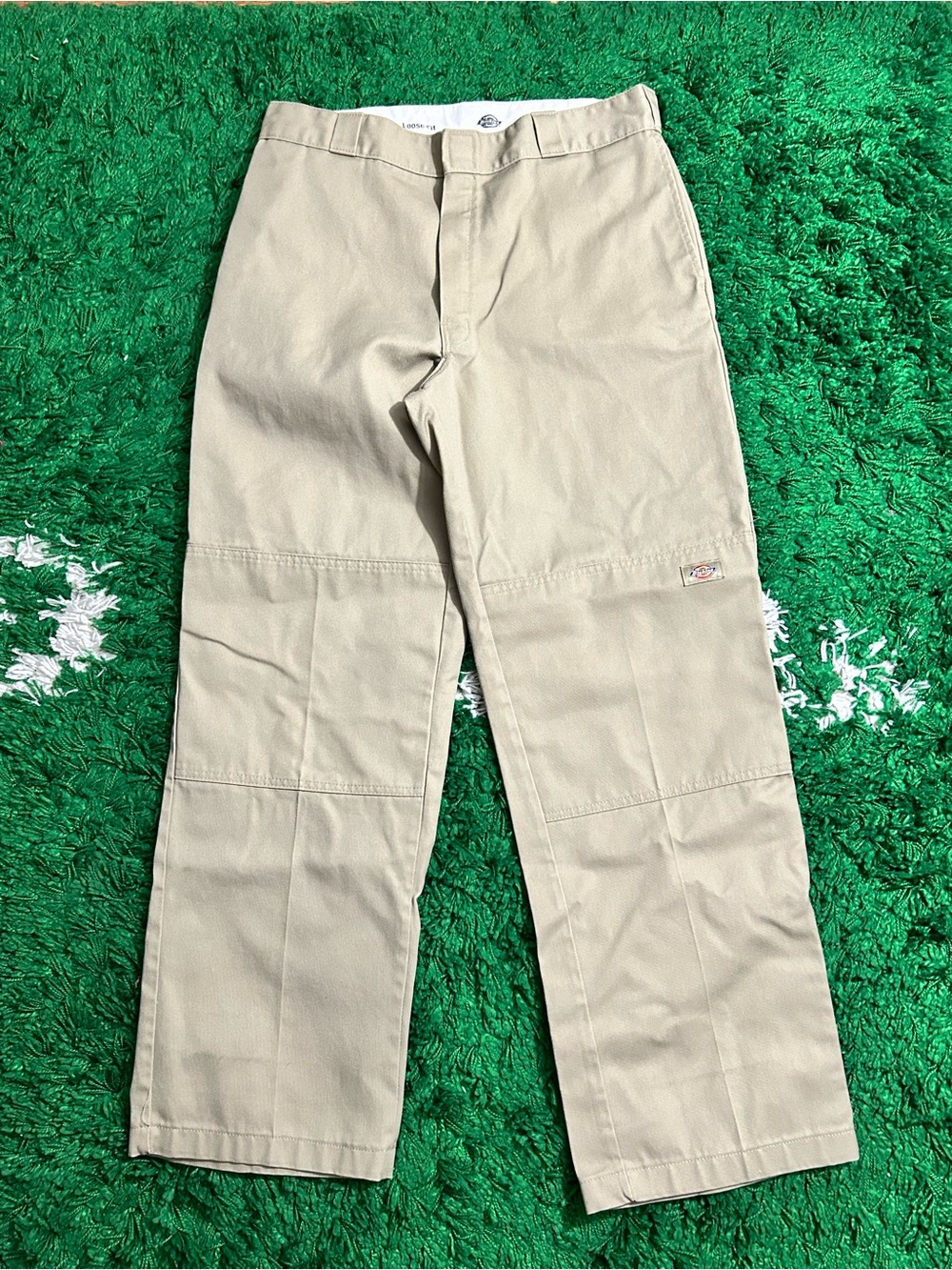 Dickies Men’s Tan Work Chinos - Straight Leg